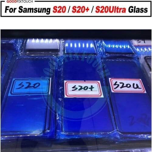 For Samsung Galaxy S20 / S20 Plus S20+ S20Ultra Front Glass Touch Screen Top Lens LCD Outer Panel Repair For S20 Ultra
