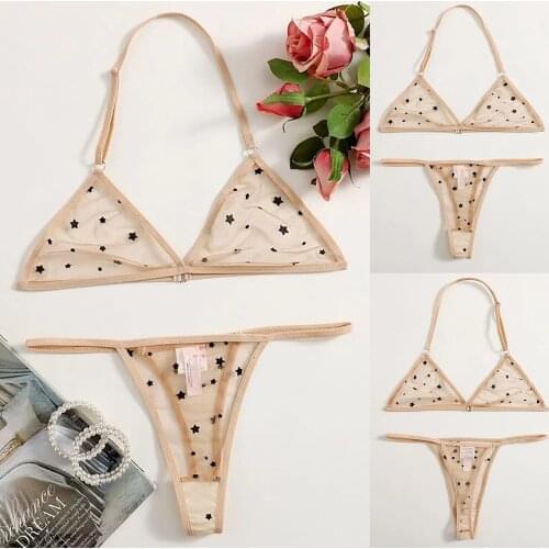 Women Lingerie Sexy Corset Lace Free Wire Bras Muslin Transparent Sleepwear Underwear Bra Sets Tops Briefs breves conjuntos d4