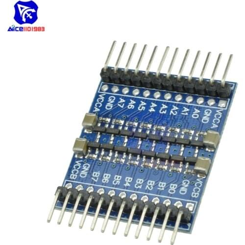 Diymore 8-Channel 5V/3.3V IIC UART SPI TTL Bi-Directional Logic Level Converter for Raspberry Pi