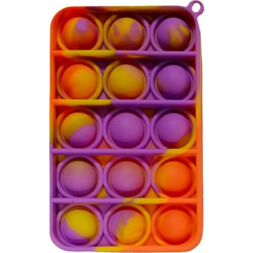 Creative Simple Dimple Fidget Toys For Children Adult Rectangle попs it FatBrain Toys Pressure Reliever Board Decompression Toy