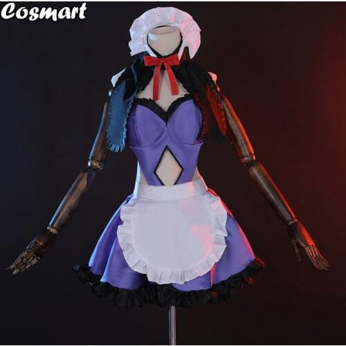 Fate/Grand Order FGO Jeanne d'Arc Alter Cosplay Costume Maid Uniform Dress Suit Halloween Outfit For Women New 2020