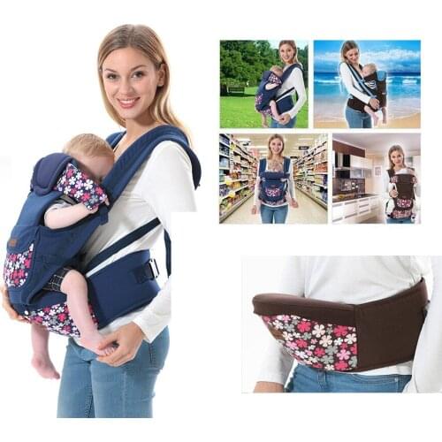 2017 Hot best quality popular Organic cotton baby carrier infant backpack kid carriage baby wrap sling activity&gear child care