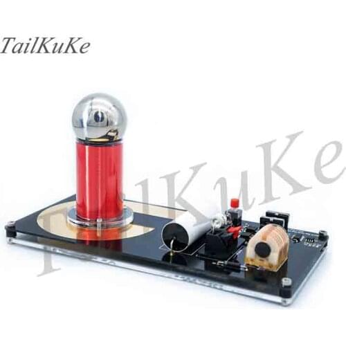 Mini Artificial Lightning Generator, Mini Tesla Coil, High Conversion Efficiency, Scientific Experiment Essential