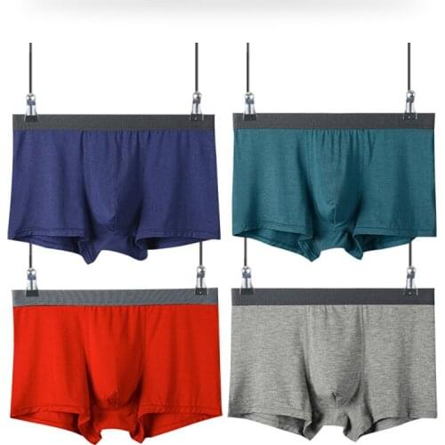 3pcs/Lot New Male Underwear Mens Sexy Underpants For Man Panties Hombres comfortable plus size solid underwear
