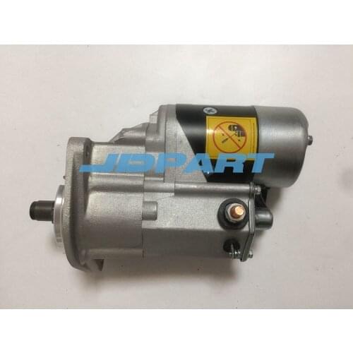 New V4000 starter motor 12V 9T For Kubota