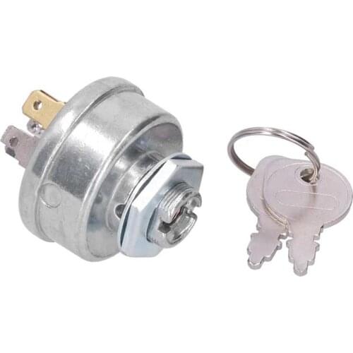 24V Lawn Mower Ignition Starter Switch with Keys Fit for 365402 STD365402 3621R 4406R Garden Tools Accessories