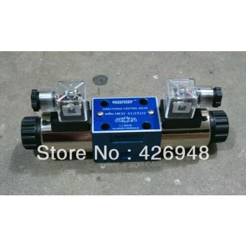 Rc 1/4 4WE6G New type double-end directional valve with wet-pin DC or AC voltage solenoids , New in Box