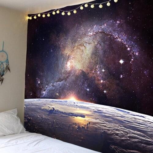 Mysterious Universe Starry Sky Space Tapestry Wall Hanging Bedroom Decoration Cloth On The Background Wall