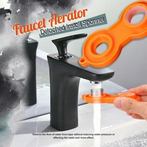 Faucet Aerator Detached Install Spanner Universal Splash Filter Spanner Hand Tool Bathroom Kitchen Accessories