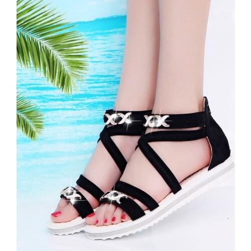 Sapatos Femininos Women Sandals Summer Flat Open Toe Women Shoes Fashion Breathable Sandals Ladies 2021 Casual Light Lady Shoe