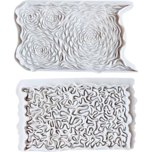 1 Piece Sugarcraft Flower silicone mold fondant cake decorating tools chocolate gumpaste mold