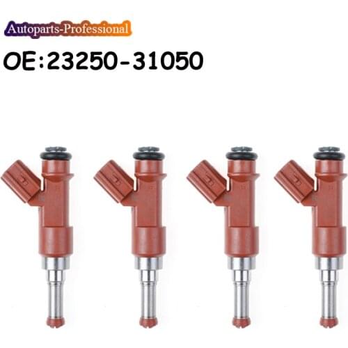 4 Pcs 2325031050 23250-31050 23209-31050 23250-0P040 For Toyota Avalon Camry Highlander RAV4 Sienna Venza 3.5L V6 Fuel injector