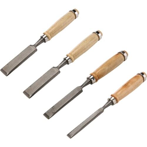 4pcs Wood Carving Chisel Knife Professional Hand Tool Set For Basic Detailed Carving Woodworkers Gouges Multi Purpose DIY