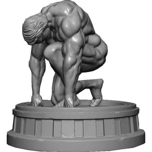 Arnold Schwarzenegger Movie Actor 22cm 3D Printing Figure Unpainted Model High Quality , Gift To Painte A053