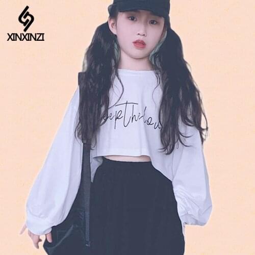 Childrens clothing 2021 autumn new boys and girls middle-aged childrens pullover sweater Korean loose sweater tops tide XXZ050