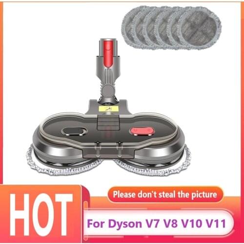 For Dyson V7 V8 V10 V11 Vacuum Cleaner Mop Head+Mop Cloth+Water Tank Parts Household Electrical Applience Accessories