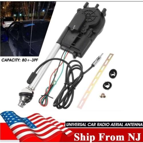 Ship From US Universal Electric Power Antenna Replacement Kit Car Antenna Vehicle Am Fm Radio Mast Aerial Car Accessories