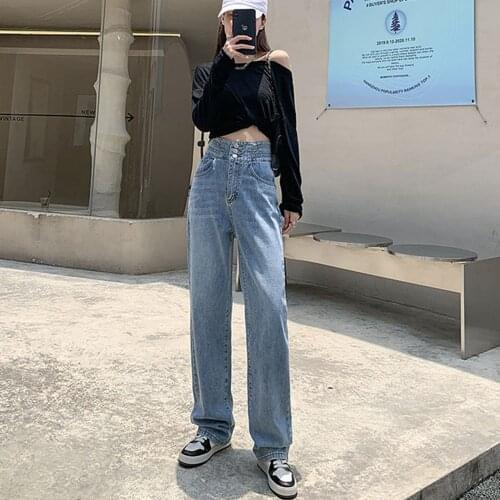 Women y2k Jeans Mom Spring Autumn High Waist Stretch Hip Slim Fit Skinny Wide leg Pants Denim Pants Trousers Pantalon Pour Femme