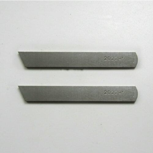 2PCS Lower Knife#202295 for Pegasus E-Series Industrial Overlock Serger Machines