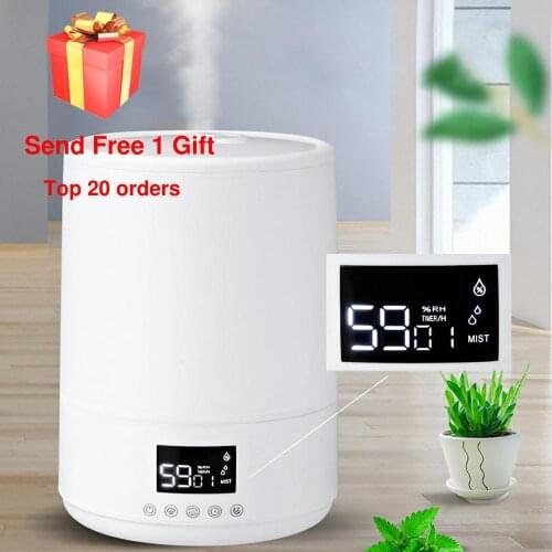 2021 New Humidifier Aromatherapy For Home 4l Air Purifier Evaporators Fog Generator Breather Aroma Oil Mist Diffusers Household