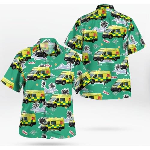 Love Car 3D Print Beach Hawaiian 2021 Summer Shirt Short Sleeve Shirt Streetwear Oversized 5XL Camisa Social Chemise Homme-22