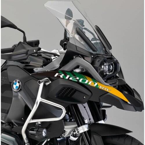R 1200GS ADV Logo Sign Sticker Nib Front Side Flower Sticker for BMW R1200GS ADV R 1200 GS ADV 2014-2020