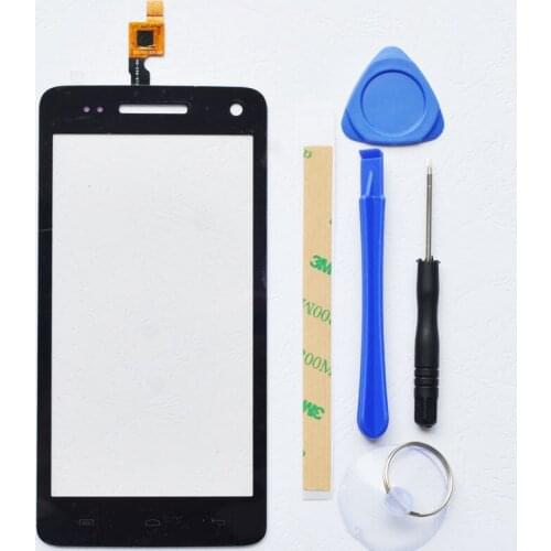 BINYEAE 5.0''Touch Screen For Explay Fresh Digitizer Touch Panel Glass Lens Sensor Free Tools+Adhesive