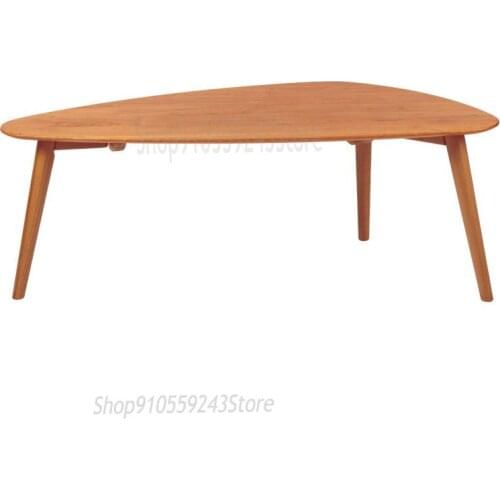Net Red Furniture Nordic Simple Japanese Style Ins Wind Small Apartment Solid Wood Coffee Table Side Table Side Table