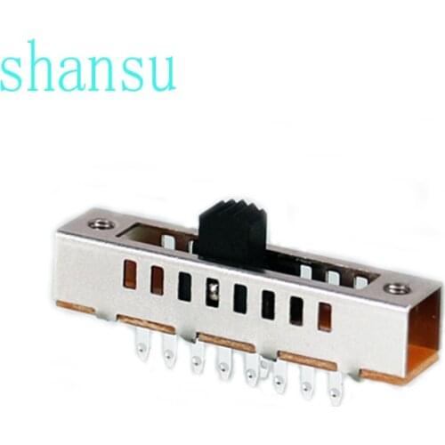 SS18F08 Toggle switch 1P8T 8 file 9 feet Slide switch SS-18F08 The band switch
