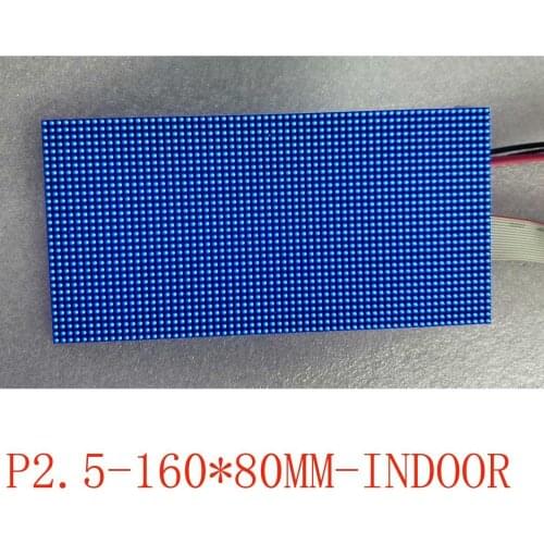 Led panel P2.5 indoor Shopping Center led display adversting small module matrix 64x32 pixels High resolution hub75 screen