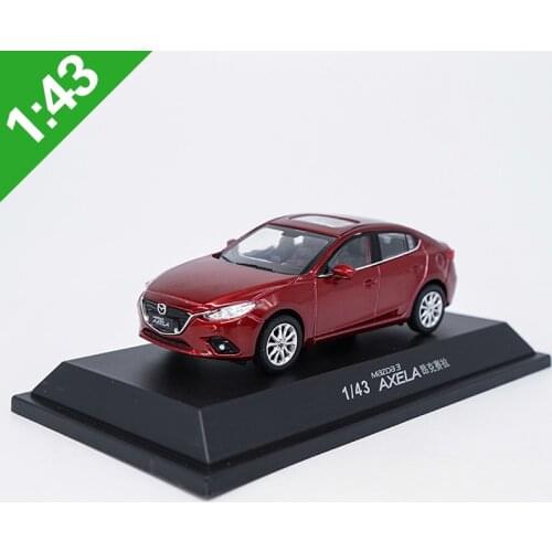 High Meticulous 1:43 MAZDA3 AXELA Alloy Model Car Static Metal Model Vehicles Original Box For Gifts Collection