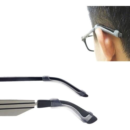 1 pair Beautiful Glasses Sunglasses Slip Sets Glasses Leg Sets Anti Slip Silicone Ear Hook Temple Tip Holder Hook