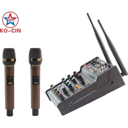 4 channel power audio karaoke recording powered mixers digital amplifier mixer