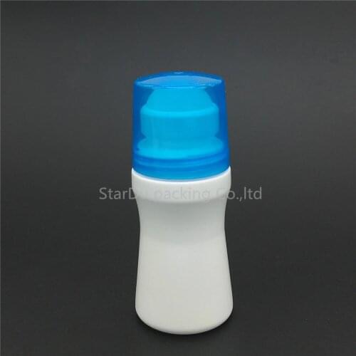 480pcs/lot 40ml plastic roll on bottle, PP deodorant roll on container,Fragrance bottle with roller