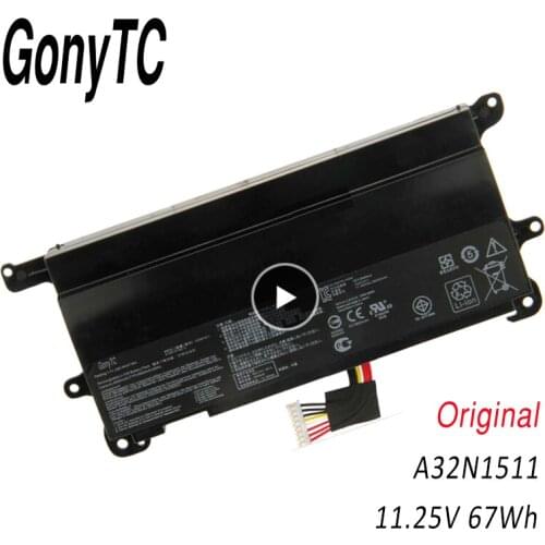 A32N1511 A32LM9H Laptop Battery For ASUS ROG G752 G752V G752VT G752VY G752VL G752VM GFX72 GFX72V GFX72VT 11.25V 67WH