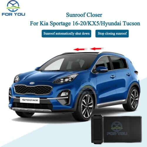 FORYOU Auto Power Sunroof Glass Closer For Hyundai Tucson/Kia KX5/Sportage 2016-2020 Panoramic sunroof