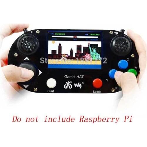 Raspberry Pi 3B+/4B Game LCD 3.5inch HDMI LCD Gamepad on board for Raspberry Pi 4B/2B zero w RetroPie with Case