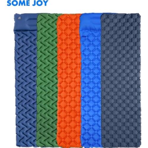 Inflatable Air Mattress Ultralight Sleeping Pad Outdoor Furniture Folding Bed Travel Naturehike Camping Mat With Pillow