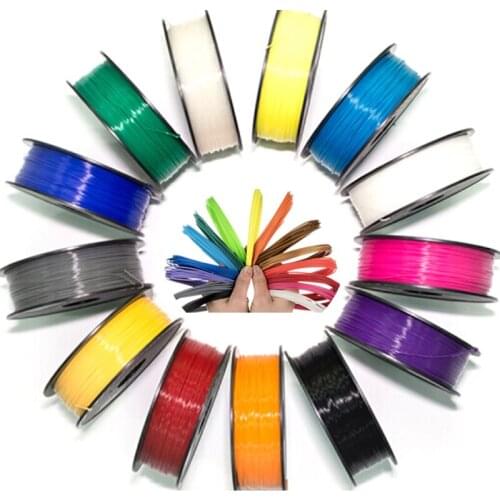 PLA PETG FULCRUM 3D Printer Filament and 3D Pen Filament PLA/PETG/TPLA 1.75mm/1KG 340M /many colors/ from RUSSIA
