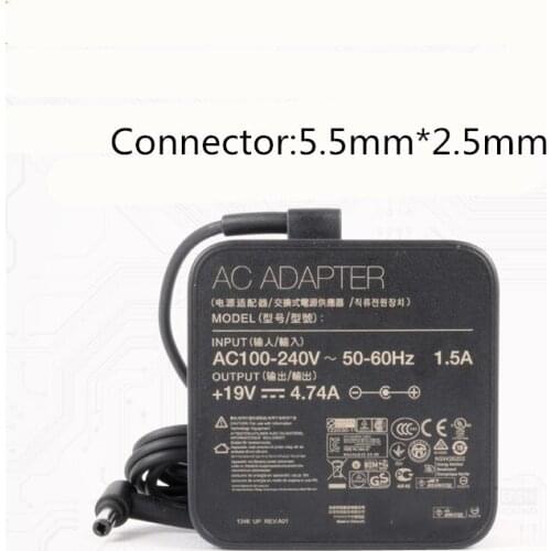 NEW Slim Original OEM 90W 19V 4.74A AC Adapter Supply charger for A SUS X750JA-DB71 X750-TH71 EXA1202YH ADP-90YD B Notebook