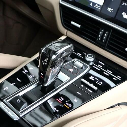 Gear Shift Knob for Porsche Cayenne Panamera 2011-2021 Gear Knob Handball Steering Wheels Interior Shift Paddles Replacement