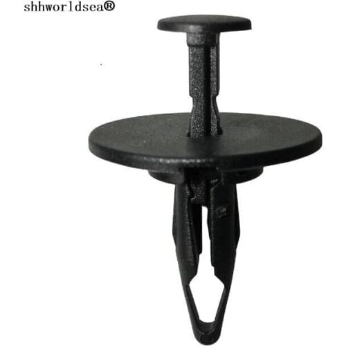 Shhworldsea 100pcs car clip& fastener plastic cover on eng compartment retainer for buick olds pontiac 1988-on 14101262