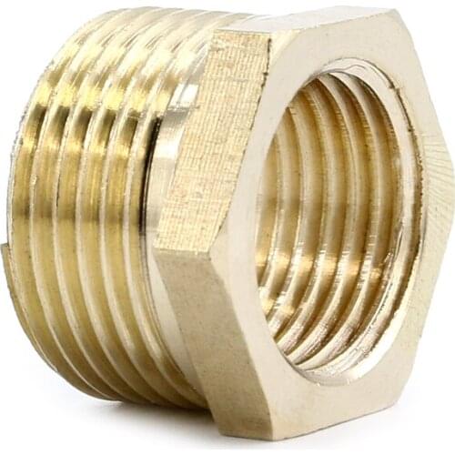 Connect accessories All copper variable diameter bushing joint female to male