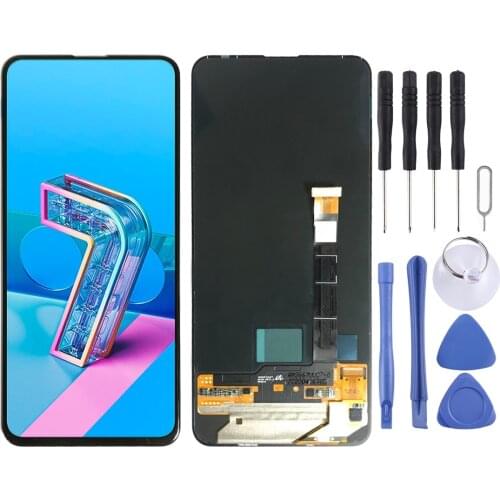 IPartsBuy for Asus ZenFone 7 / ZenFone 7 Pro ZS671KS ZS670KS OLED Material LCD Screen and Digitizer Full Assembly