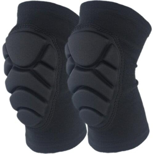 1pair Thickening Football Volleyball Extreme Sports Knee Pads Brace Support Protect Cycling Knee Protector Kneepad Rodilleras