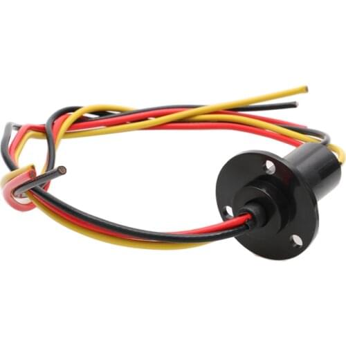 1pc Wind Power Large Current 15A/30A 3CH Channels Slip Ring Dia.22mm Rotate Connector Sliprings Signal Conductive Rotary Joint