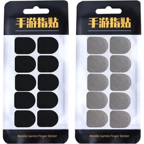 10xMobile Game Finger Stickers Touch Screen Finger Sticker Sweatproof&Breathable H3CA