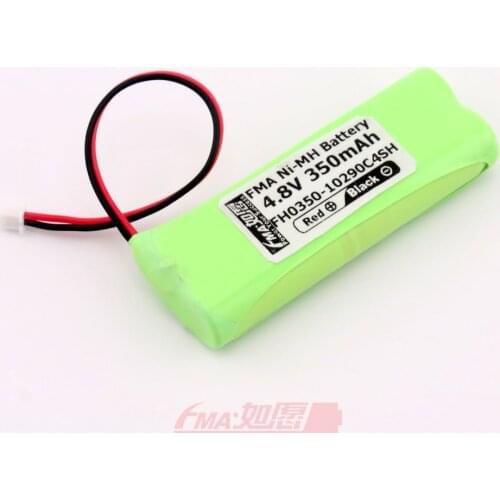 2x Dogtra Battery NiMH 4.8V 350mAh for Dog Training Collar 7100H 175NCP Surestim H Plus+ Cell 10290_4SH