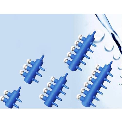 2 3 4 5 6 Way Aquarium Oxygen Tube Splitter Fish Tank Air Pump Accessories Air Flow Distributor Control Useful Outlet