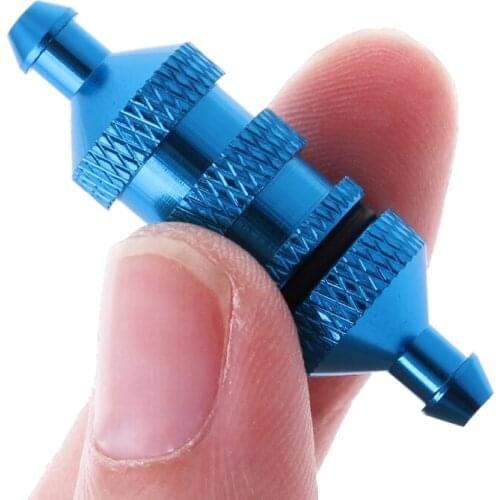 HSP RC Oil Fuel Filter Alloy Aluminum Oil Nitro Fuel Filter for 1/8 1/10 Scale RC Model Car Upgrade